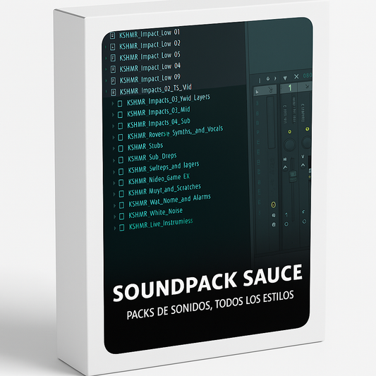 SAUCE MEGAPACK - +50GB Loops, Kits, Melodías, MIDIs y más.